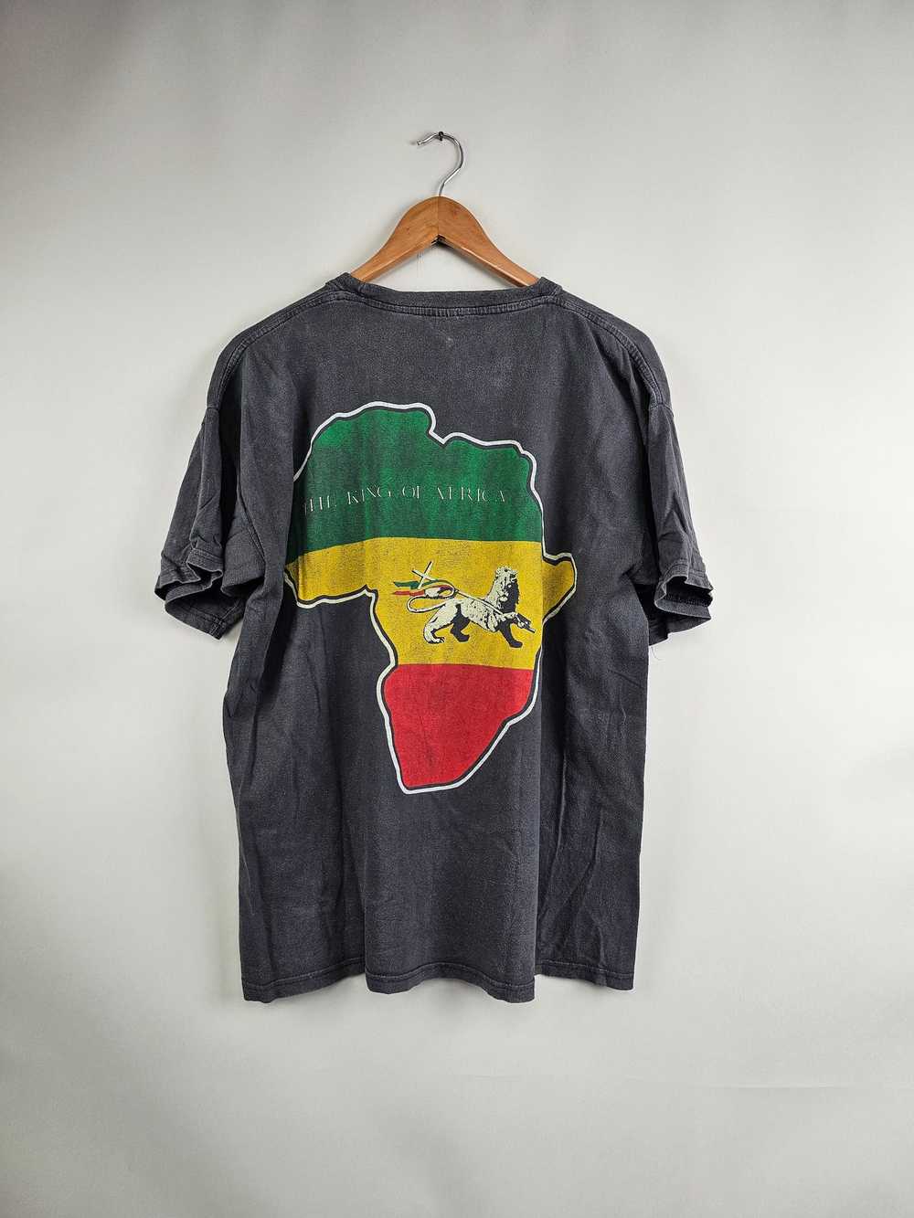 Band Tees × Bob Marley × Vintage 90s Bob Marley T… - image 4