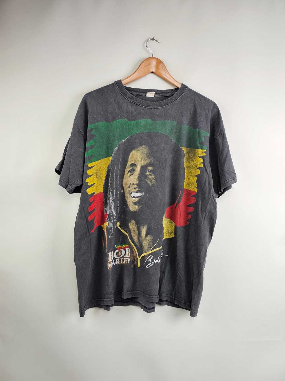 Band Tees × Bob Marley × Vintage 90s Bob Marley T… - image 6