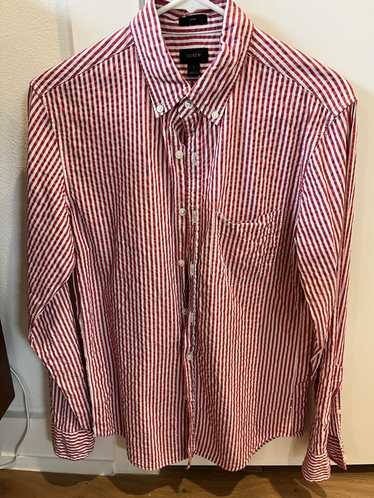 J.Crew Seersucker button-down shirt