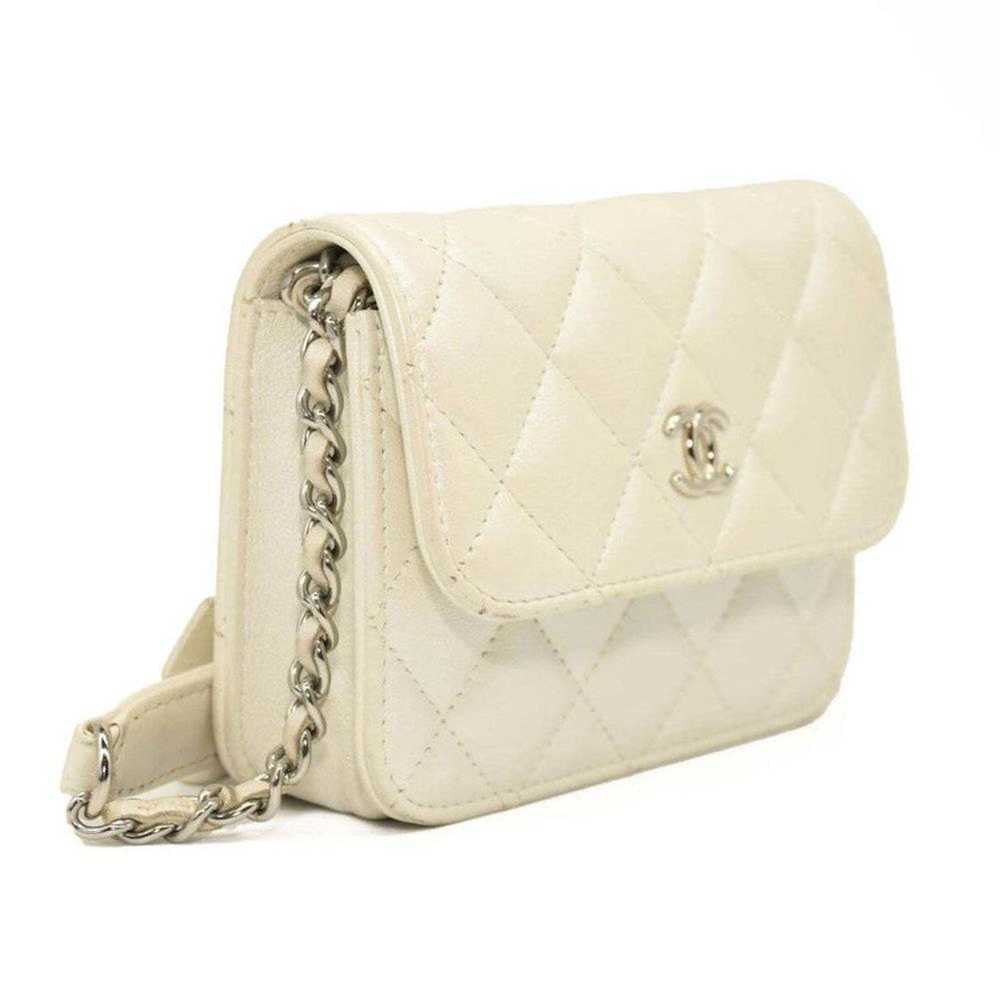 Chanel Iridscent Lambskin Quilted Mini Coco Bow C… - image 3