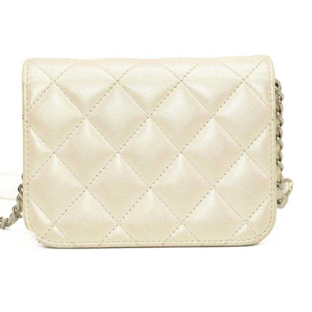 Chanel Iridscent Lambskin Quilted Mini Coco Bow C… - image 4