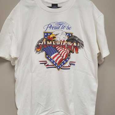 Vintage 1990 American T-Shirt - image 1