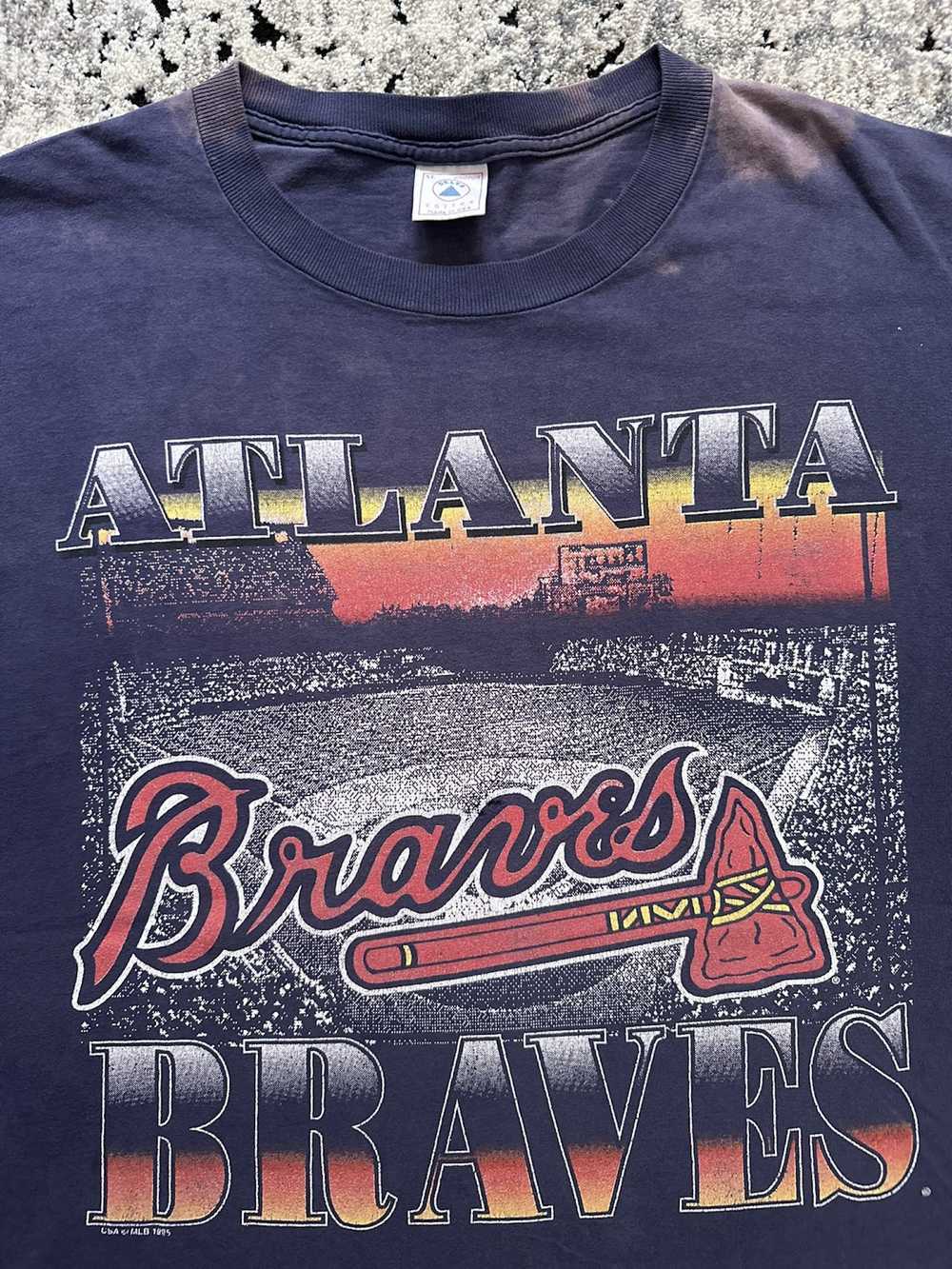 Atlanta Braves × MLB × Vintage 1995 Atlanta Brave… - image 3