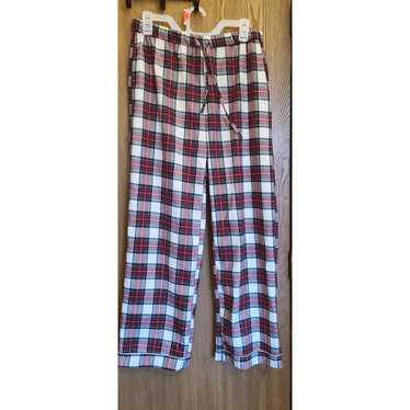 Pink Pink Lily wide leg plaid pants wide leg holi… - image 1