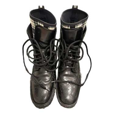 Dior Leather biker boots - image 1