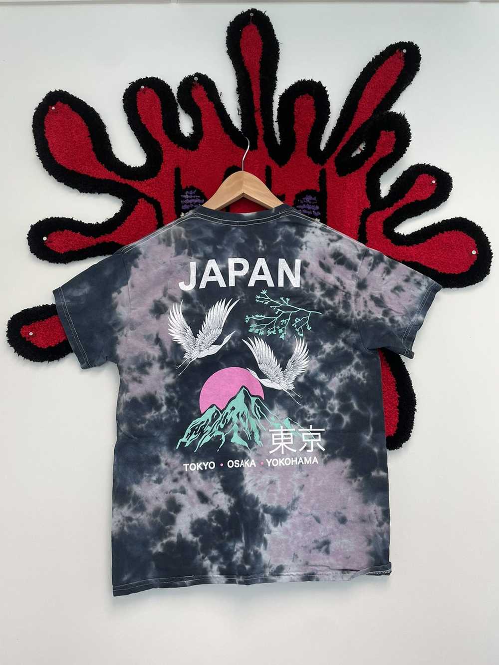 Authentic Tye Dye Japan Yokohama T Shirt - image 2