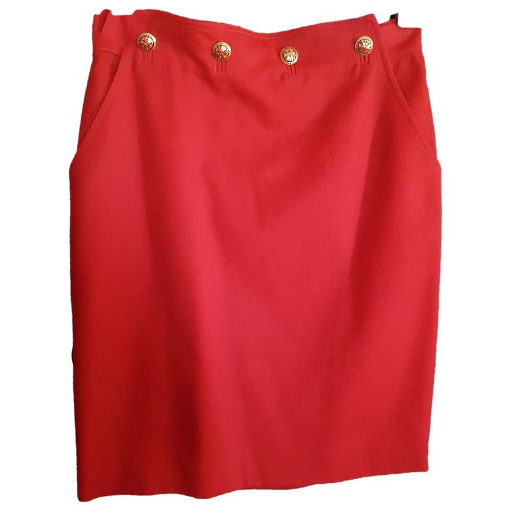 Gianni Versace Wool mid-length skirt - image 1