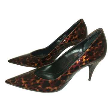 Saint Laurent Kiki 55 patent leather heels - image 1
