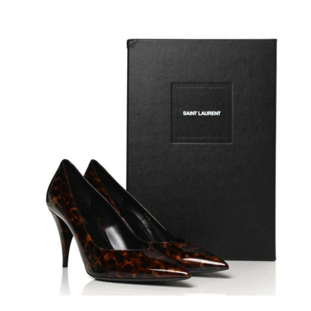 Saint Laurent Kiki 55 patent leather heels - image 4