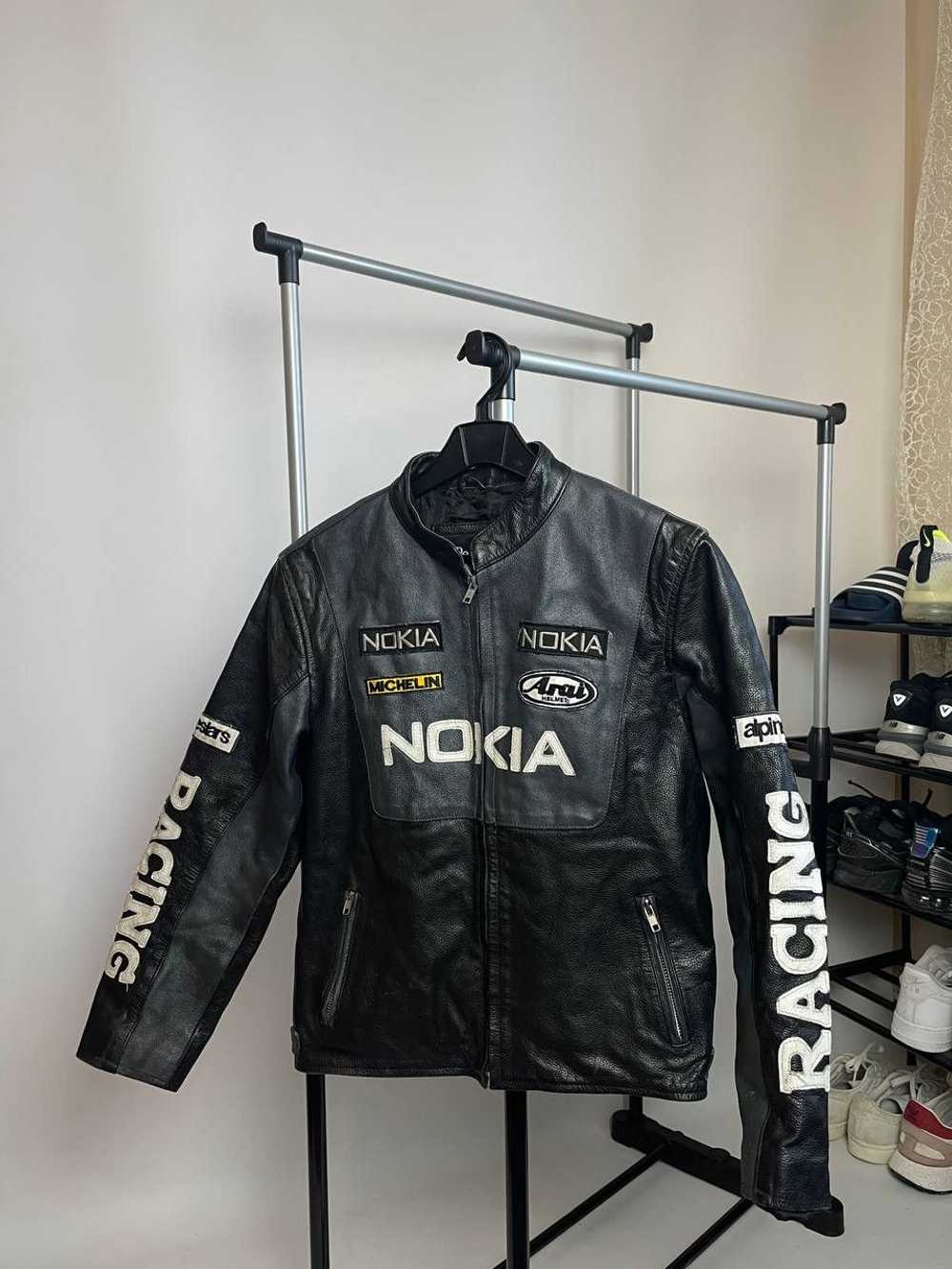 Alpinestars × Racing × Vintage Nokia racing jacke… - image 2