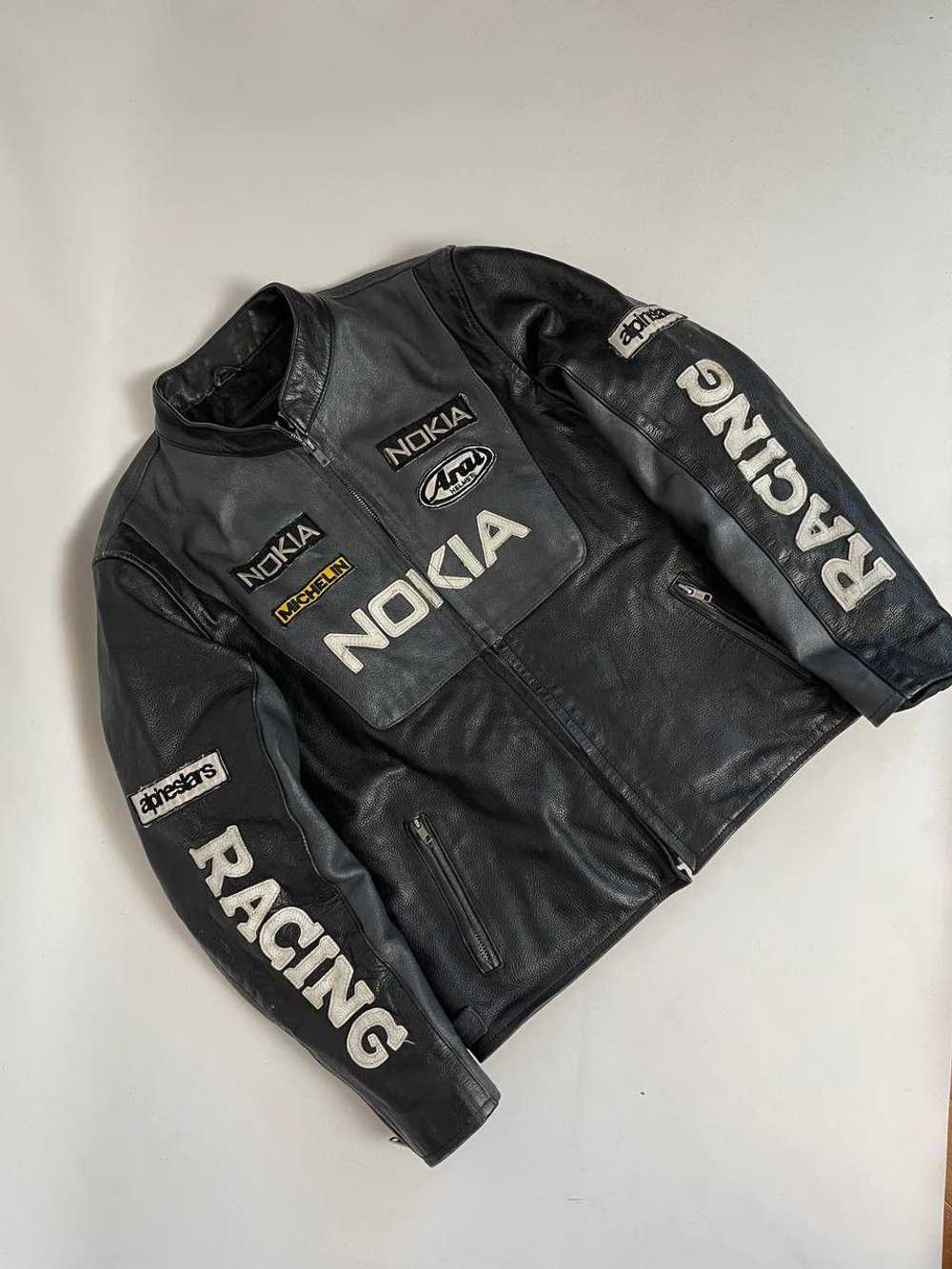 Alpinestars × Racing × Vintage Nokia racing jacke… - image 3