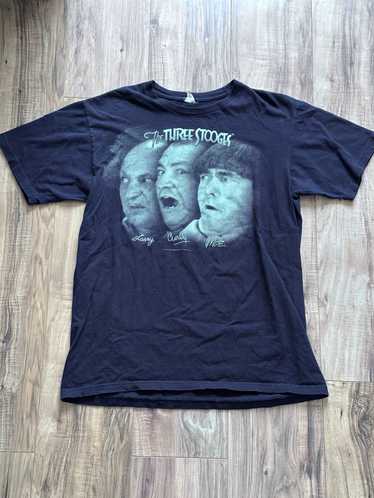 ヴィンテージ The Three Stooges MOE Tシャツ Vintage 1990s 3 Stooges Moe Knows Football Sports Graphic