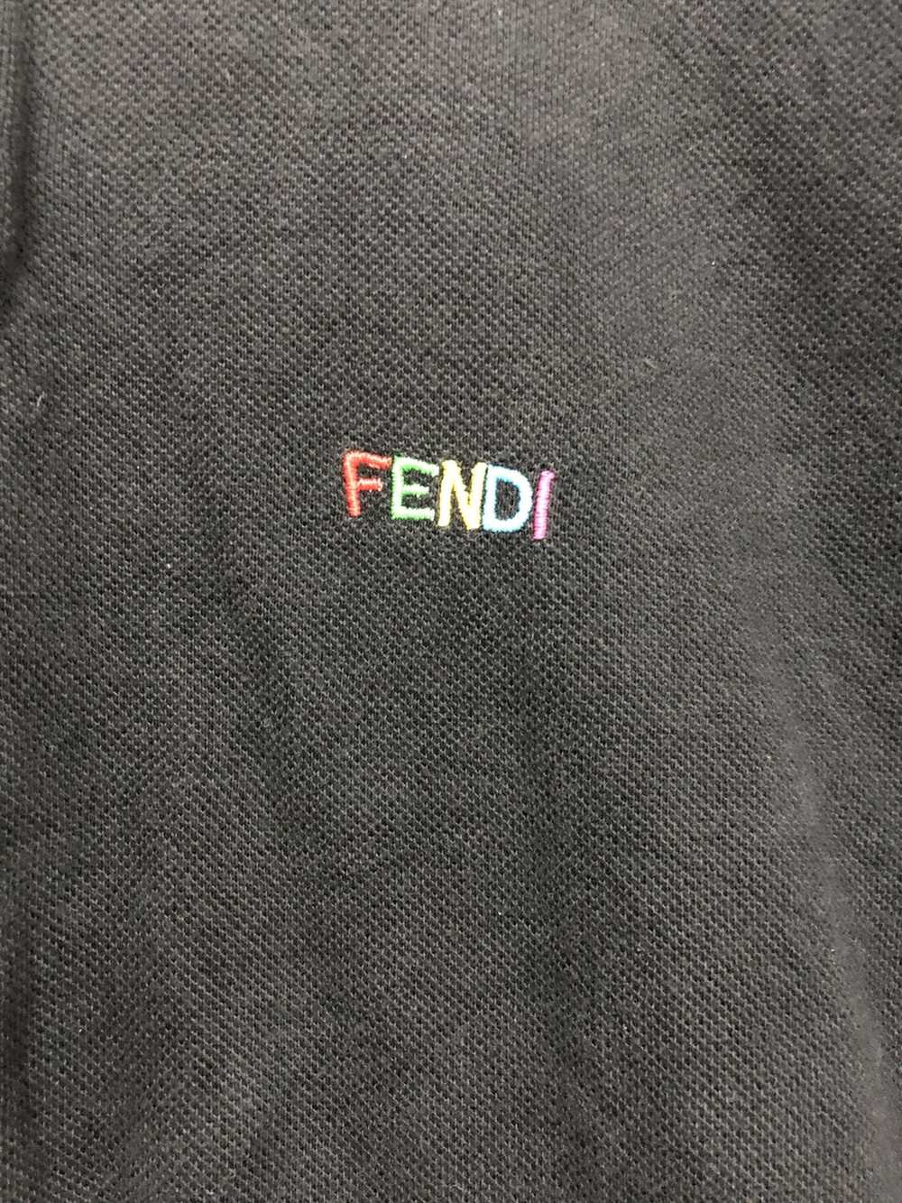 Fendi × Vintage Vintage FENDI Long Sleeve Shirt - image 5