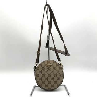 Gucci Gucci Shoulder Bag Mini Round Pochette Brow… - image 1