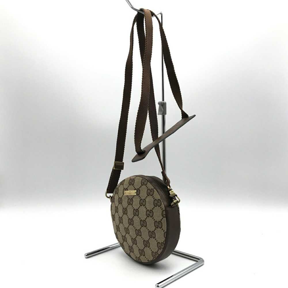 Gucci Gucci Shoulder Bag Mini Round Pochette Brow… - image 4