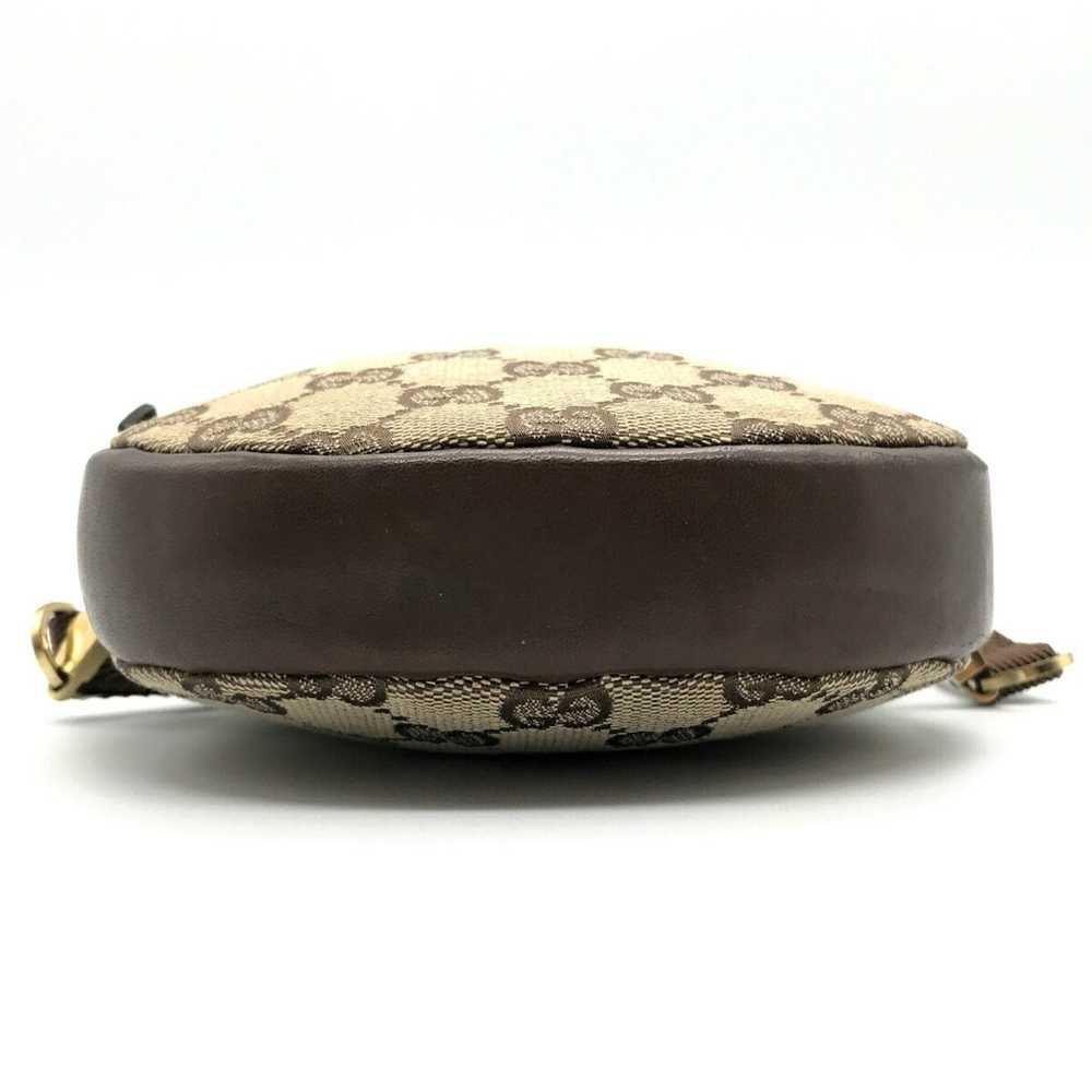 Gucci Gucci Shoulder Bag Mini Round Pochette Brow… - image 5