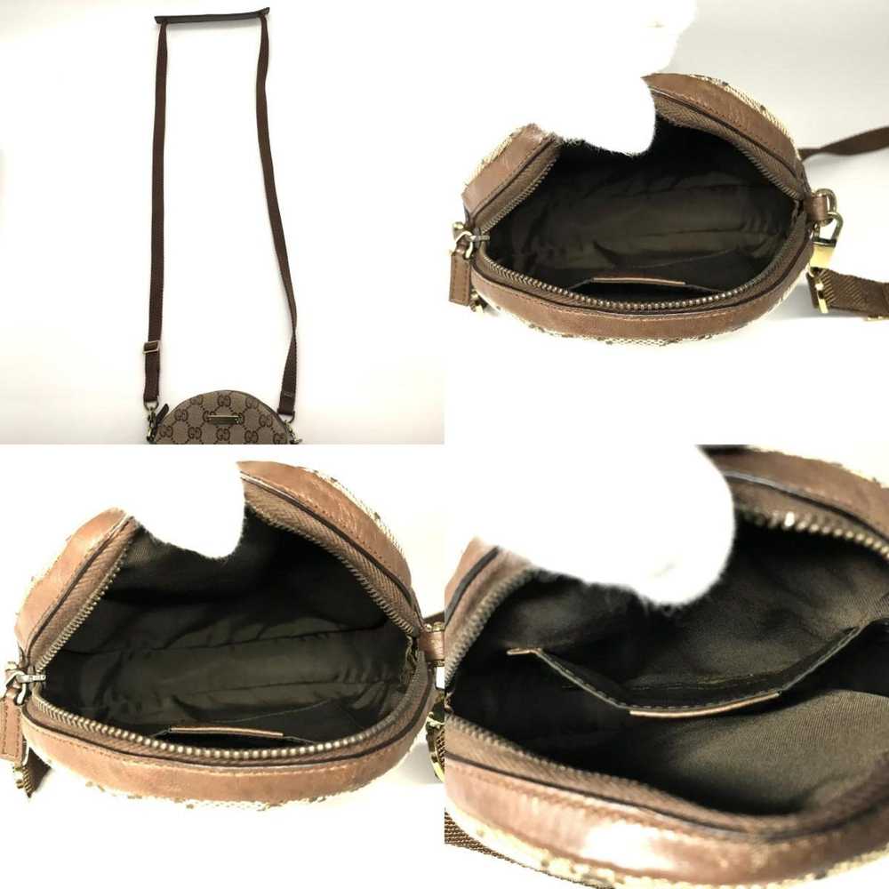 Gucci Gucci Shoulder Bag Mini Round Pochette Brow… - image 8