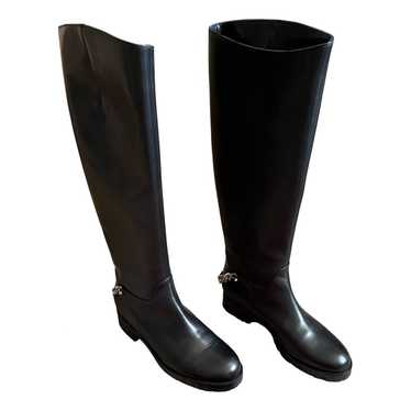 Christian Louboutin Leather riding boots - image 1