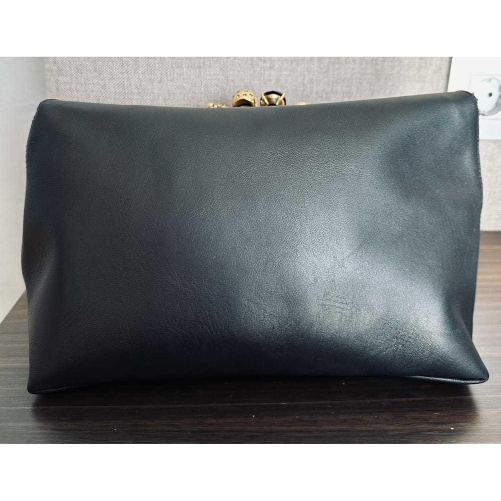 Alexander McQueen Knuckle leather clutch bag - image 6