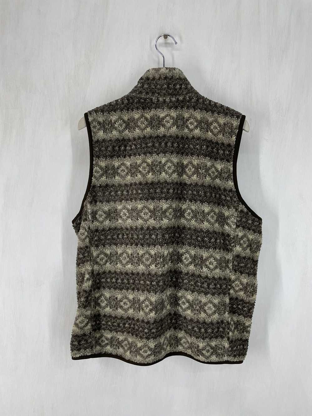 Japanese Brand Shiny Ripple fleece vest - image 2