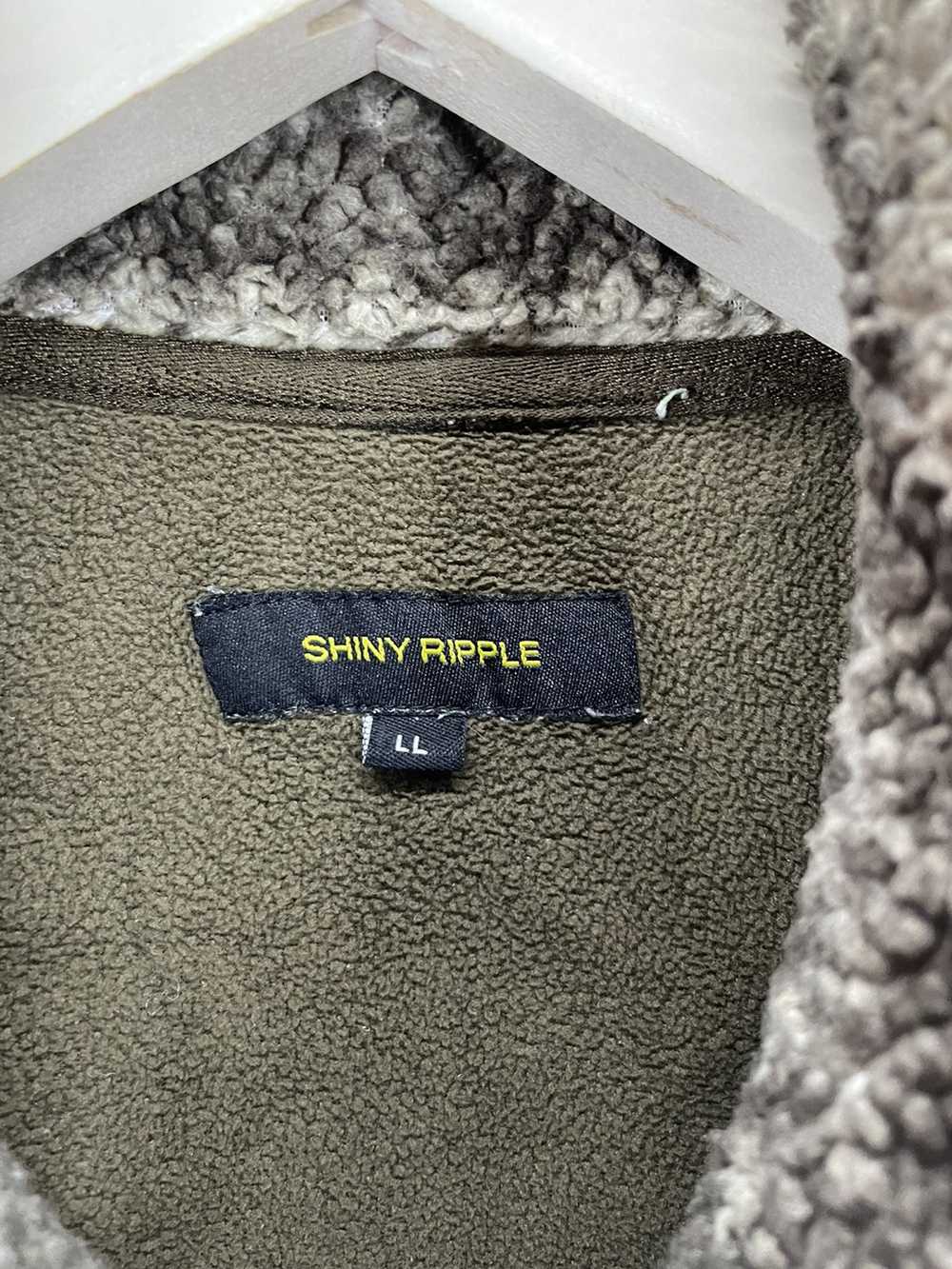 Japanese Brand Shiny Ripple fleece vest - image 4