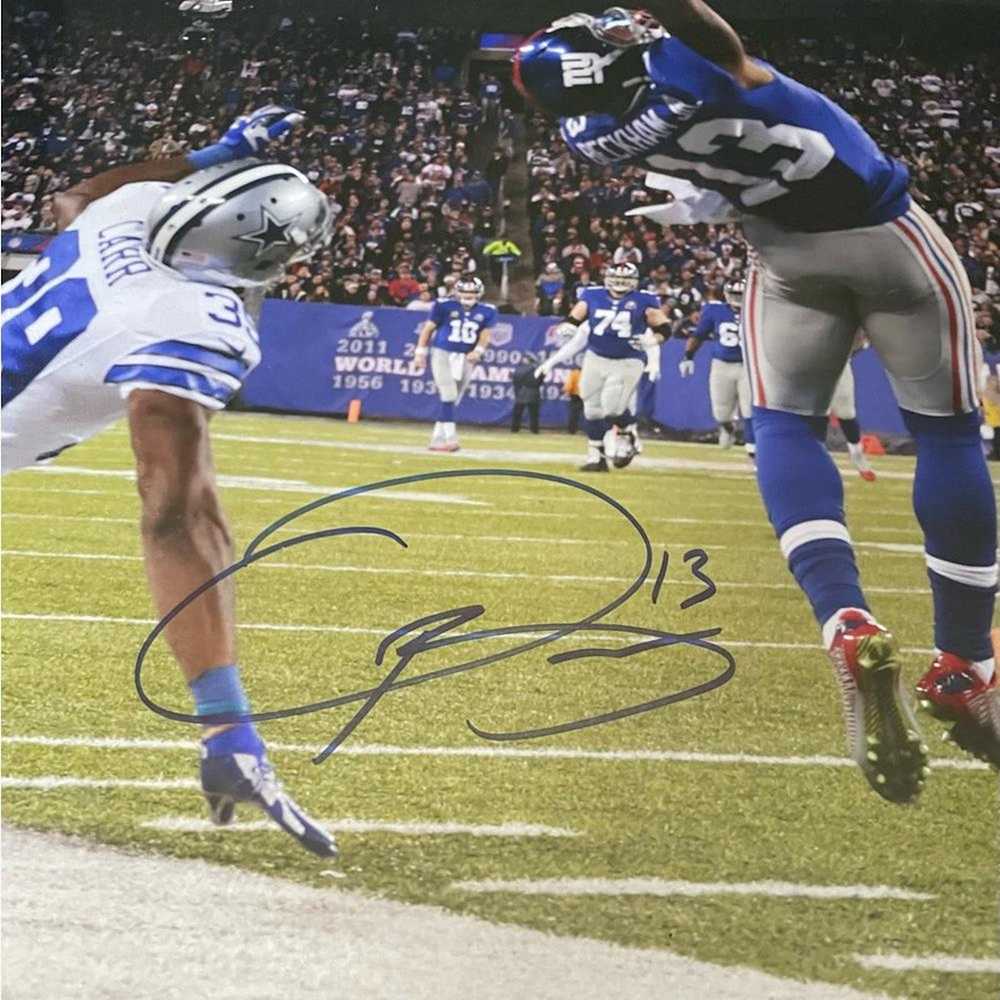 NFL NFL Autographed Odell Beckham Jr. One Handed … - image 2