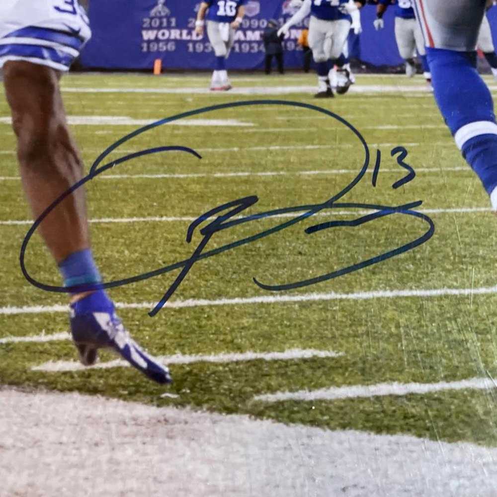 NFL NFL Autographed Odell Beckham Jr. One Handed … - image 5
