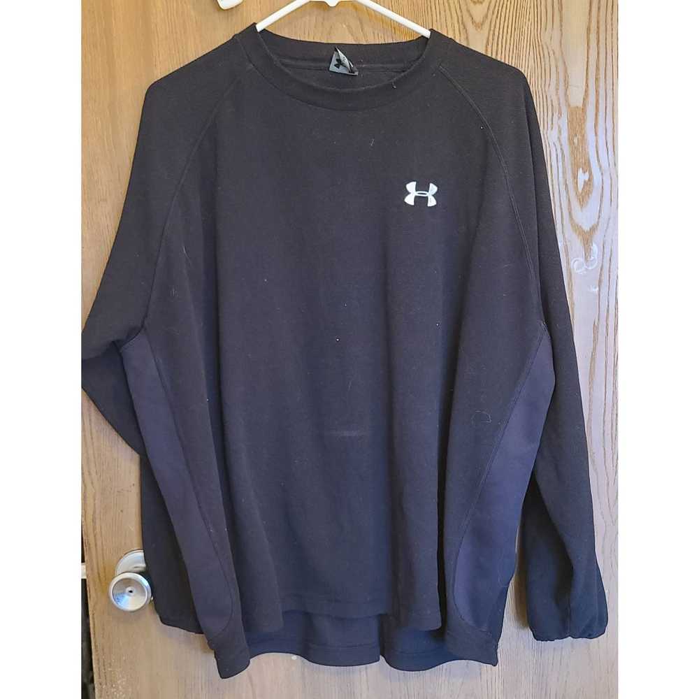 Under Armour y2k under armor fleece pull over swe… - image 1