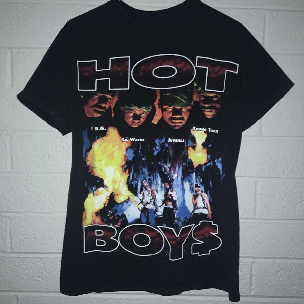 Bravado × Rap Tees Hot Boy$ 2 sided tshirt - image 1