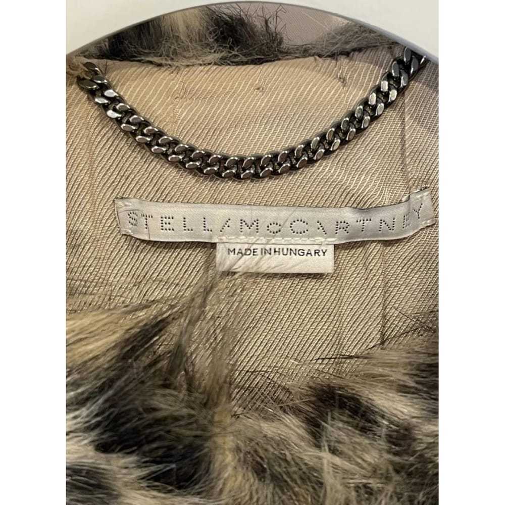 Stella McCartney Faux fur coat - image 4