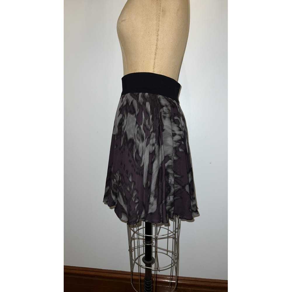Robert Rodriguez Silk mini skirt - image 4