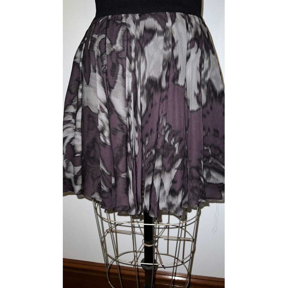 Robert Rodriguez Silk mini skirt - image 5