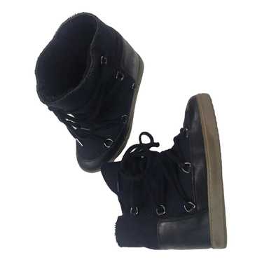 Isabel Marant Nowles shearling snow boots - image 1