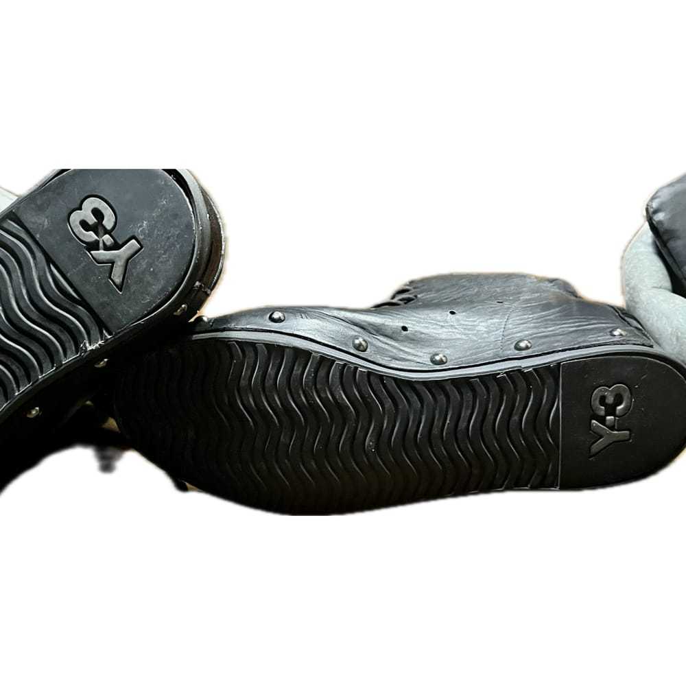 Y-3 by Yohji Yamamoto Leather lace up boots - image 4