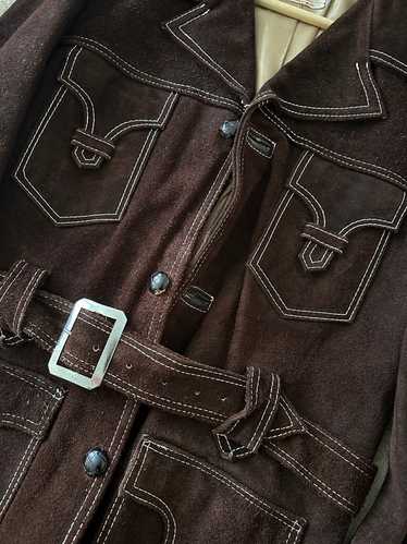 70s western suede jacket - Gem