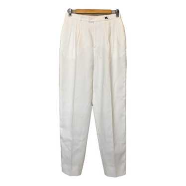 Burberry Linen trousers - image 1