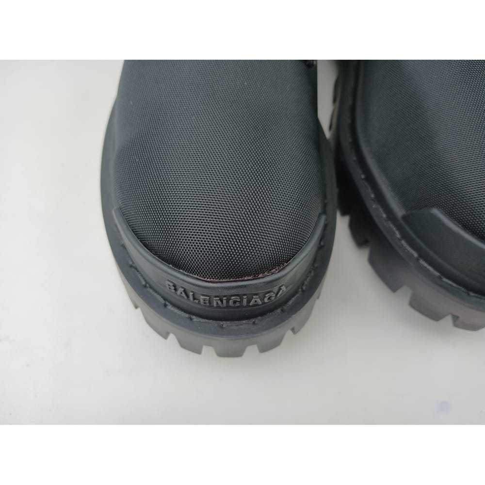 Balenciaga Cloth biker boots - image 7