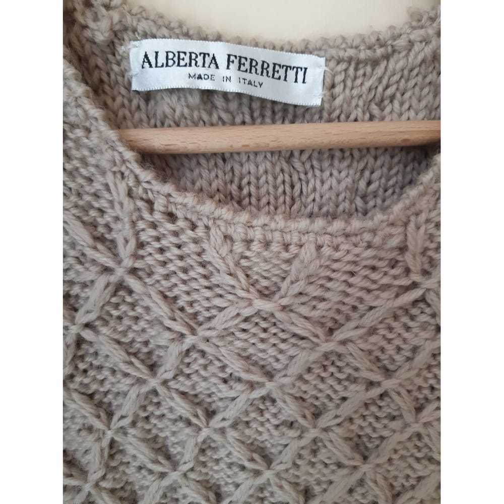 Alberta Ferretti Wool mini dress - image 4