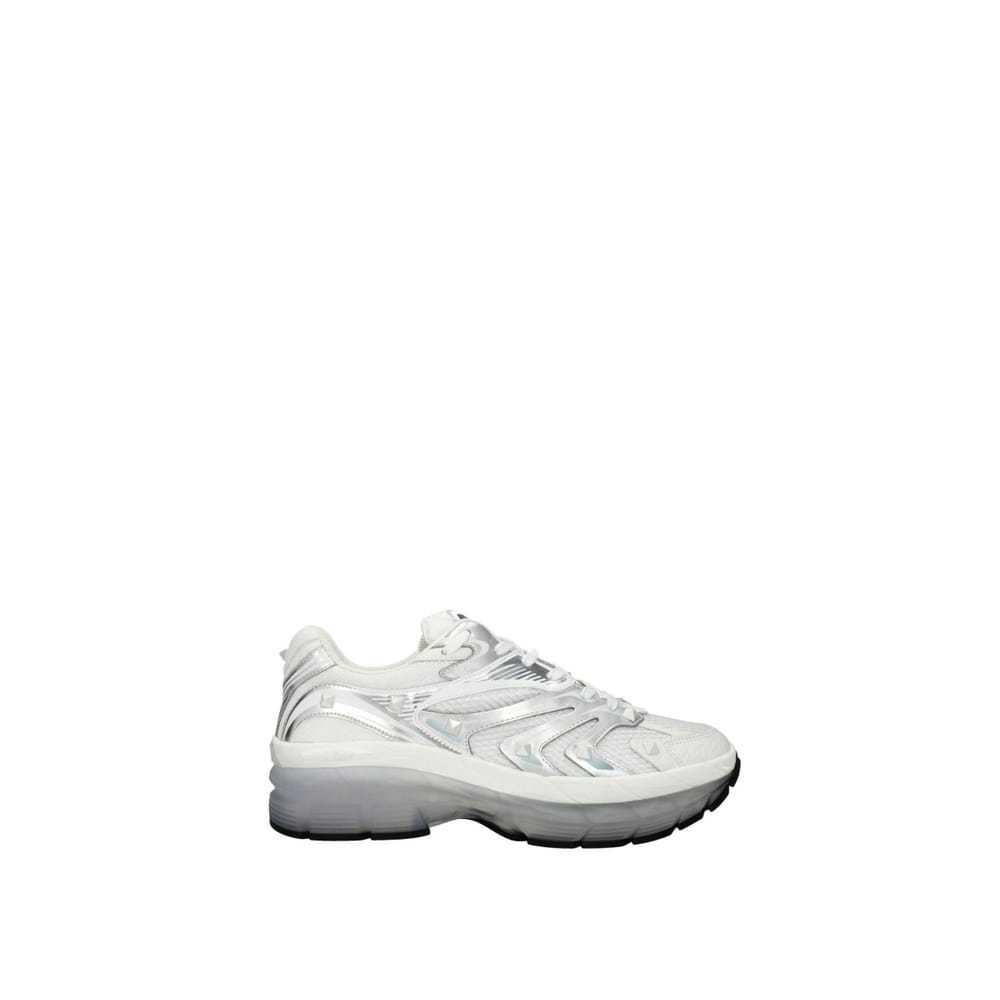 Valentino Garavani Ms-2960 leather low trainers - image 2