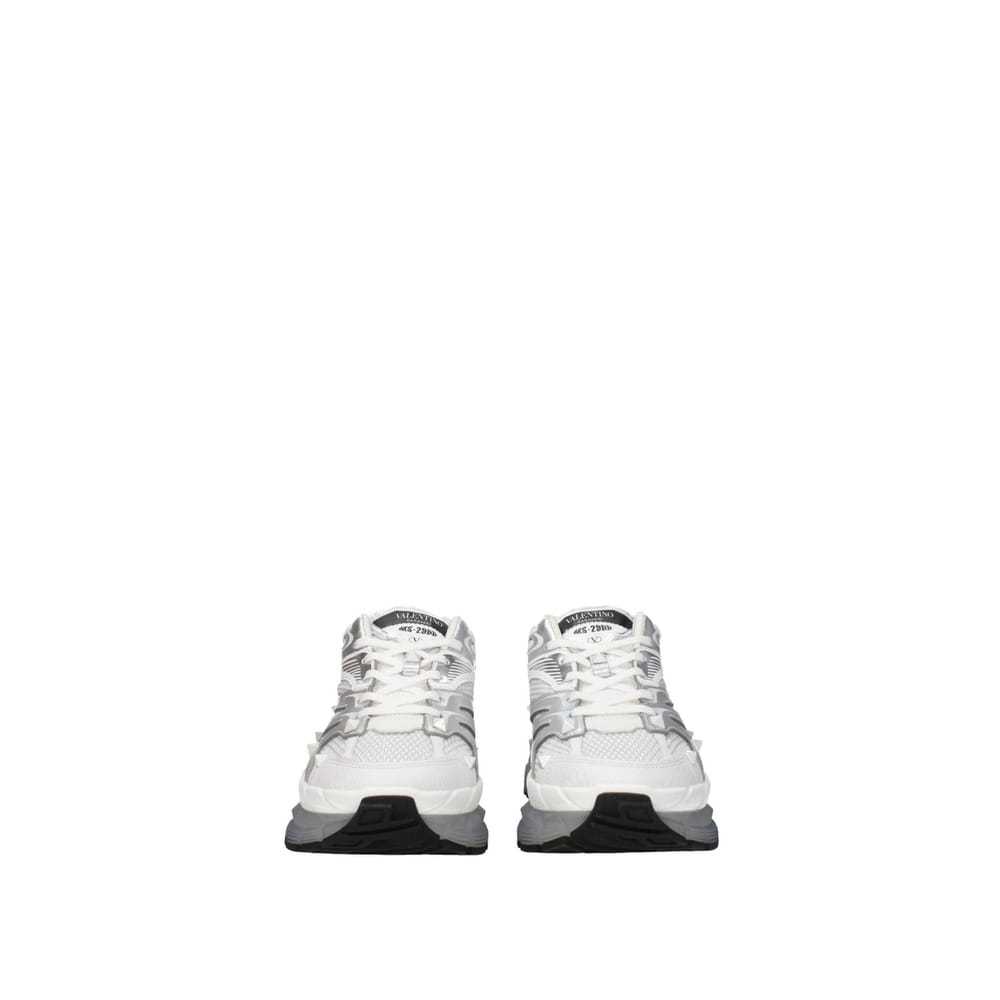 Valentino Garavani Ms-2960 leather low trainers - image 3