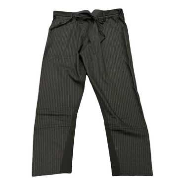 Comme des Garçons wool harem trousers