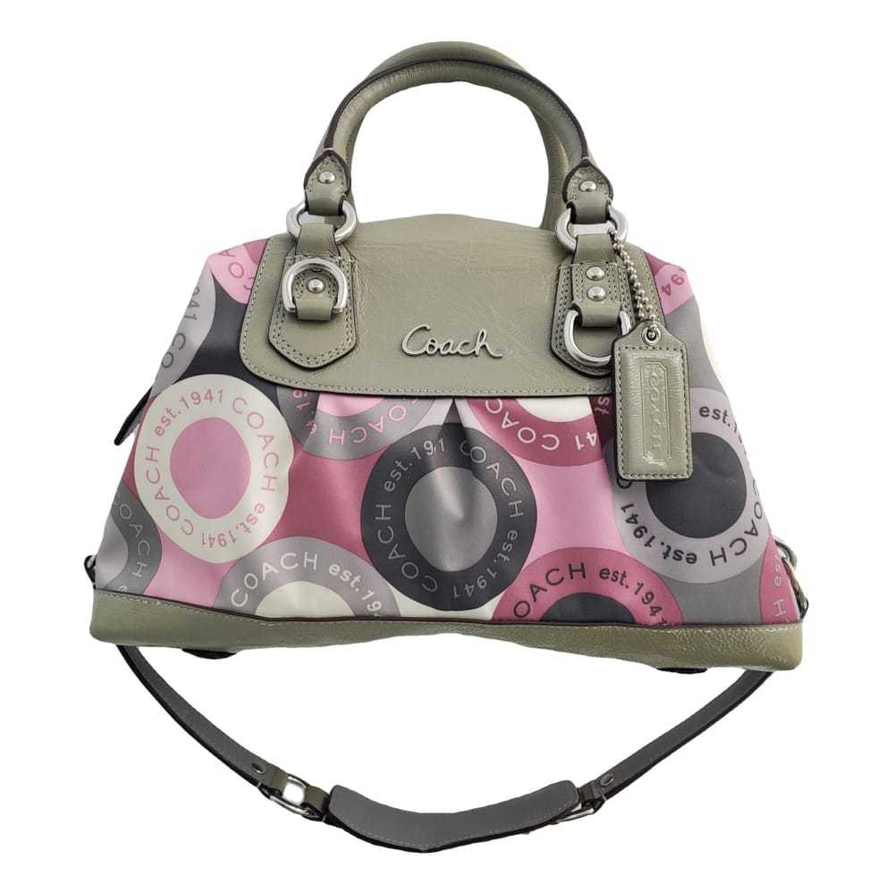 Coach Madison cloth handbag - image 1