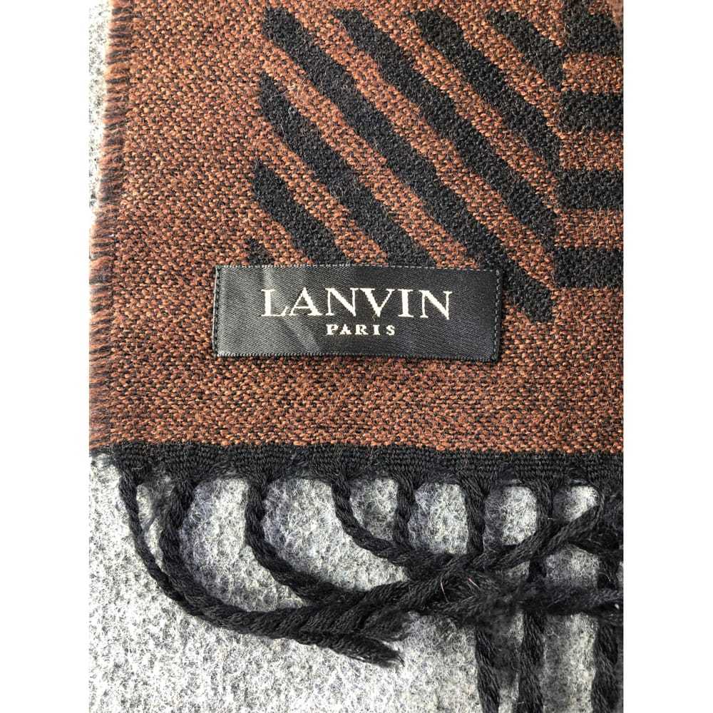 Lanvin Wool scarf & pocket square - image 4