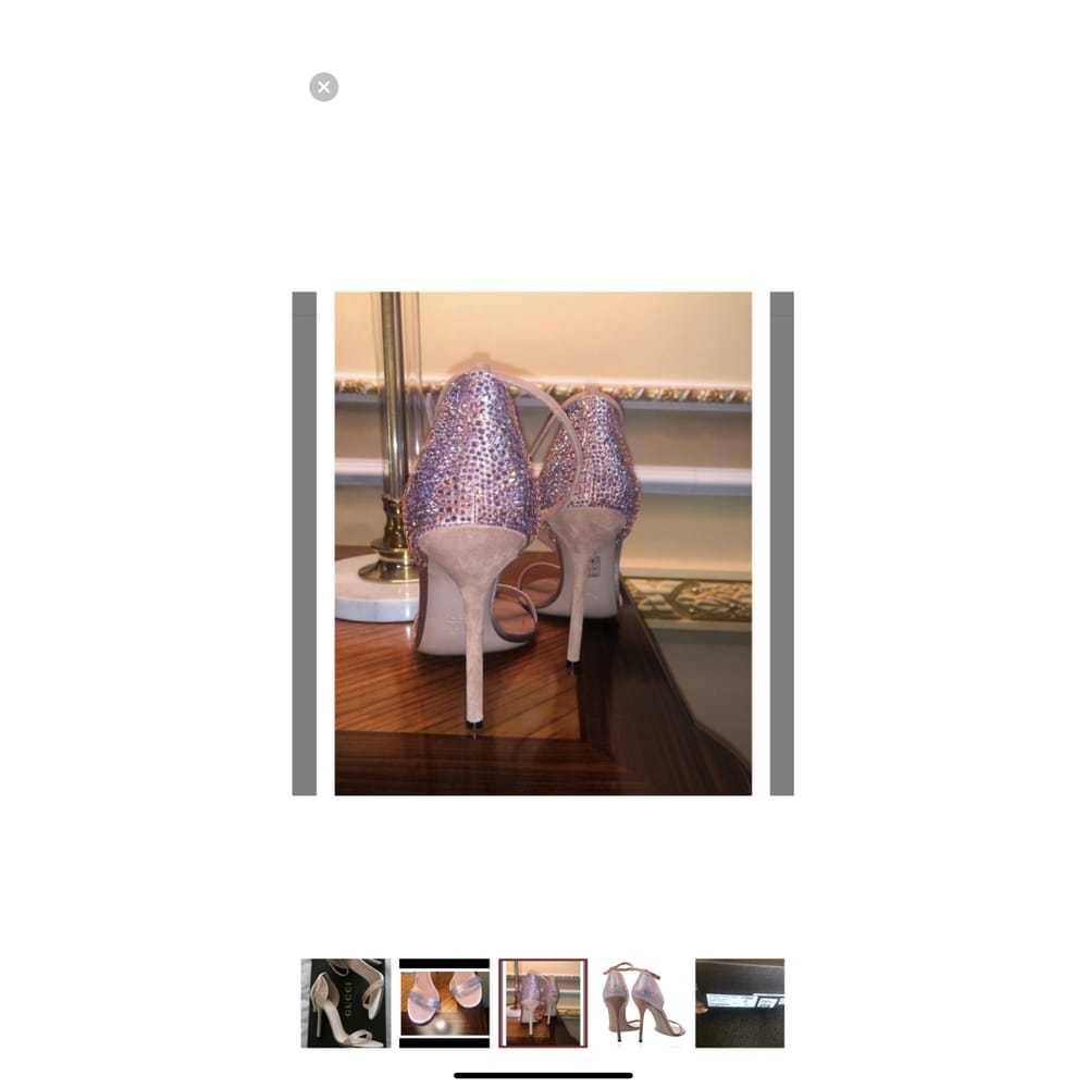 Gucci Aguru Crystal sandal - image 3