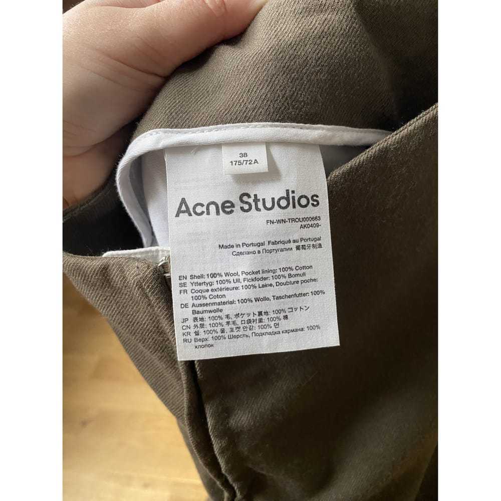 Acne Studios Wool straight pants - image 3