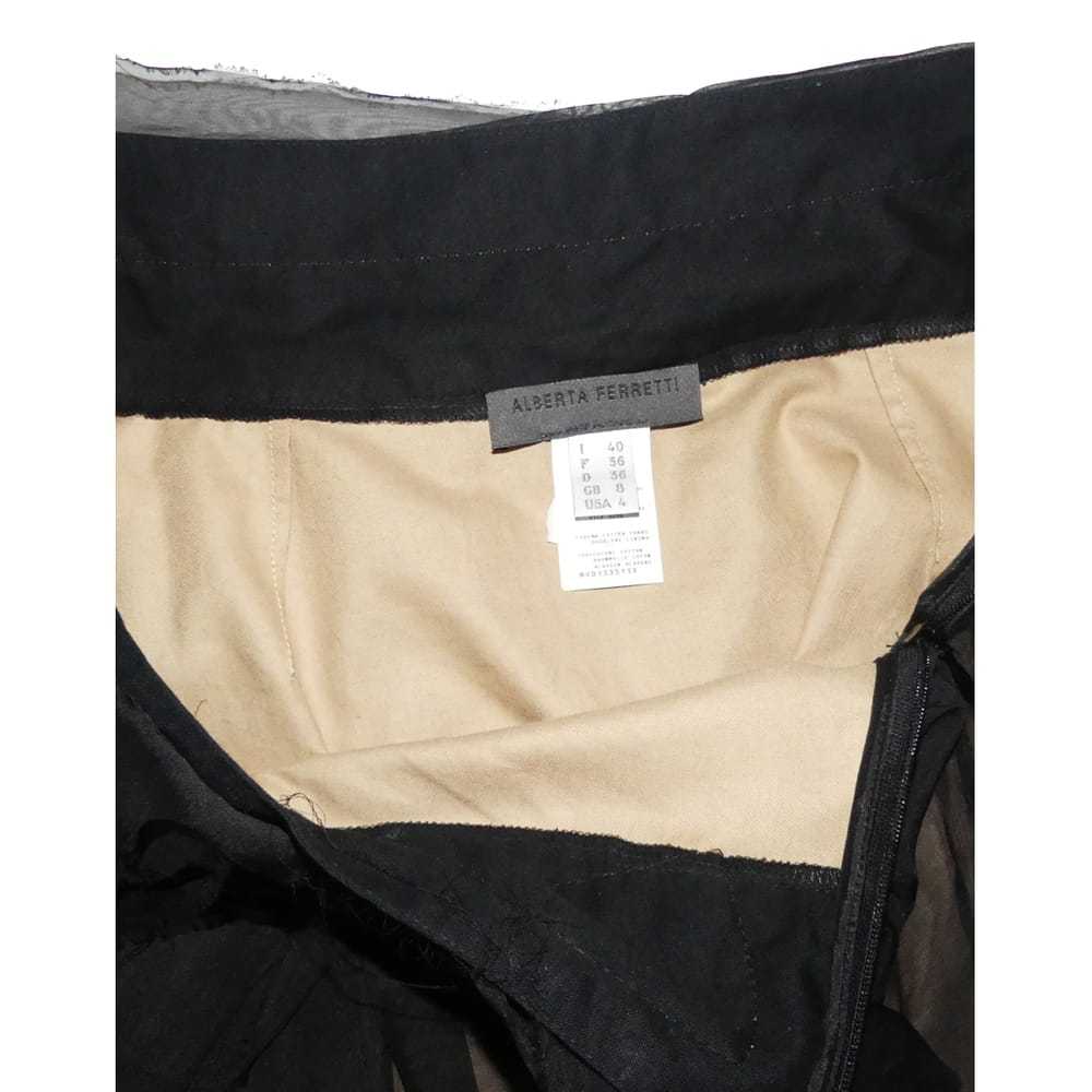Alberta Ferretti Silk mid-length skirt - image 4