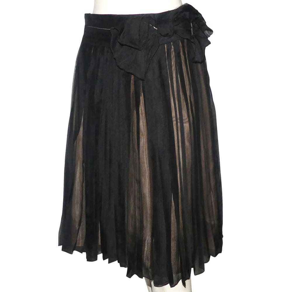 Alberta Ferretti Silk mid-length skirt - image 5
