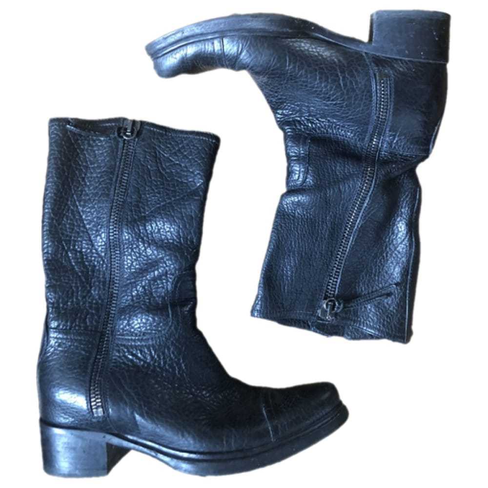 Miu Miu Leather cowboy boots - image 1