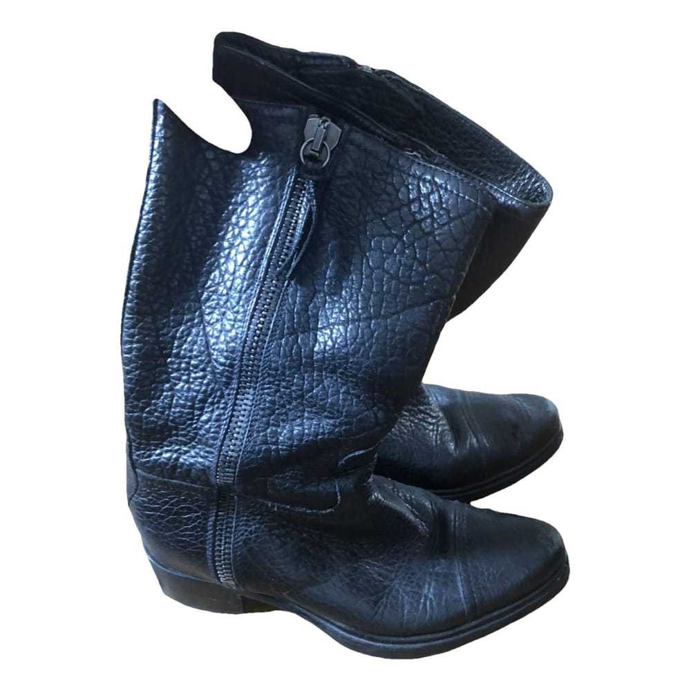 Miu Miu Leather cowboy boots - image 2