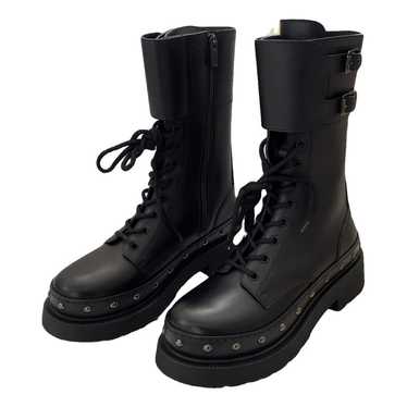 Dior Leather biker boots